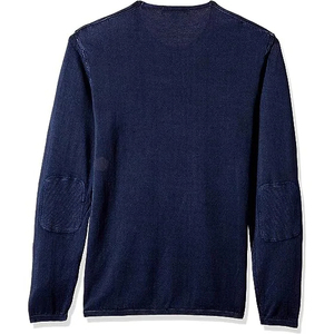 New Arrival Latest <b>Design</b> Men's Fashion Cotton Casual Breathable Streetwear Crew Hip Hop Oversized Long Sleeves Acid Wash Shirt - Product Image 6