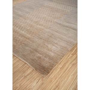 พรมขนสัตว์ลายเรขาคณิตสีเบจและสีน้ำตาล ทามาย สำหรับห้องนั่งเล่น ห้องโถง ทางเข้าบ้าน หรือห้องนอน-Lca-832 - Product Image 2