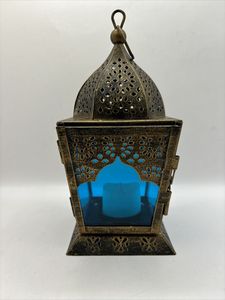 Handmade Moroccan Iron <b>Lanterns</b> | Decorative Hanging Tealight <b>Candle</b> <b>Holders</b> for Home Outdoor Wedding & Christmas Decoration - Product Image 4