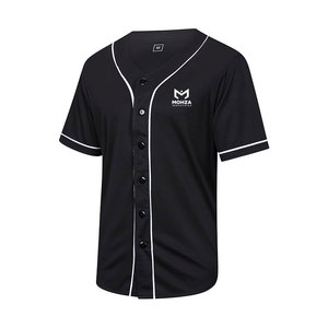 Camiseta de Béisbol de Manga Corta para Hombre, de Alta Calidad, Secado Rápido, Transpirable, 100% Poliéster, Ajuste Cómodo - Product Image 1