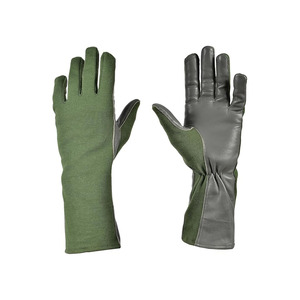Gants de pilote d'usine à bas quantité minimale de commande vente en gros gants de vol de pilote de qualité supérieure gants de pilote Nomex de vol de haute qualité - Product Image 1