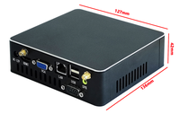 ELSKY NUC Gaming Mini PC NANO10 Core I7-8665U Ordinateur 32 Go de RAM Petit Mini PC Gamer Ultra Compact Mini PC pour Win10 11 Linux