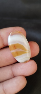 Haute qualité Botswana naturel jaune Agate Cabochon 5-8mm mélange forme toutes les tailles pierres précieuses de guérison bijoux pour pendentif collier - Product Image 5