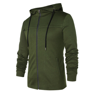 Sweat à capuche en coton grande taille OEM vente en gros Sweat à capuche de couleur unie style hip hop Sweat à capuche multi-poches de qualité supérieure pour hommes - Product Image 4