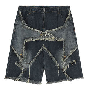 Haute dernier nouveau personnalisé hommes court jean été mode Denim Shorts nouveau décontracté Push Up jean Shorts et approvisionnement - Product Image 1