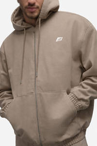 Chándal con Capucha y Cremallera Extra Grande Personalizado para Hombre, Ropa Deportiva Informal Unisex al por Mayor, Estilo Urbano Y2K, Forro Polar, Marca Privada, Proveedor B2B de EE. UU. - Product Image 5