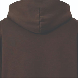 100% coton élégant hommes surdimensionné pleine fermeture éclair à capuche à la mode rue mode pour grandes tailles hiver Stock article - Product Image 5