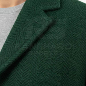 Solid Color Outdoor Casual Winter Overcoat <b>Men</b> <b>Long</b> <b>Coat</b> Classic Wool Blend Elegant <b>Coat</b> <b>Men</b> <b>Long</b> <b>Coat</b> - Product Image 6