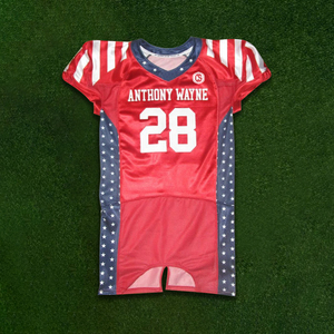 Fabricante de camisetas de fútbol americano sublimadas personalizadas al por mayor en Pakistán - Product Image 6