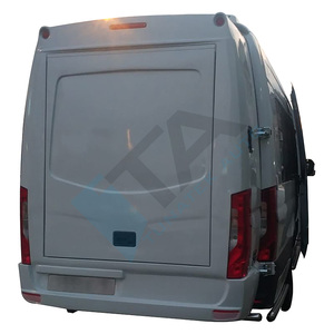Rear Additional storage extra baggage Ski Tool Box for Minibus Panel Camper Van Bus Sprinter Crafter W906 W907 Fiberglass - Product Image 5