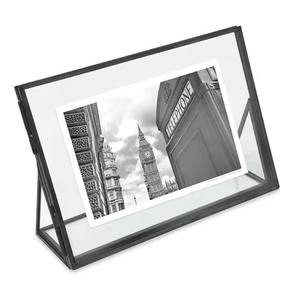 <b>Square</b> Shape Eco-Friendly Durable Metal Photo <b>Frame</b> Excellent Quality Handmade Modern Tabletop Decorative Fancy Photo Holder - Product Image 1