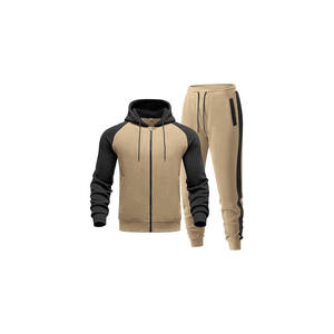 Conjunto Deportivo Informal de Dos Piezas para Hombre, Transpirable, con Capucha y Cordón, Pantalones con Bolsillos, Estilo Regular, con Logotipo en la Espalda - Product Image 6