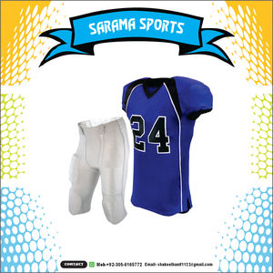 Conjunto de camiseta de fútbol americano con diseño y logotipo personalizados, - Product Image 5