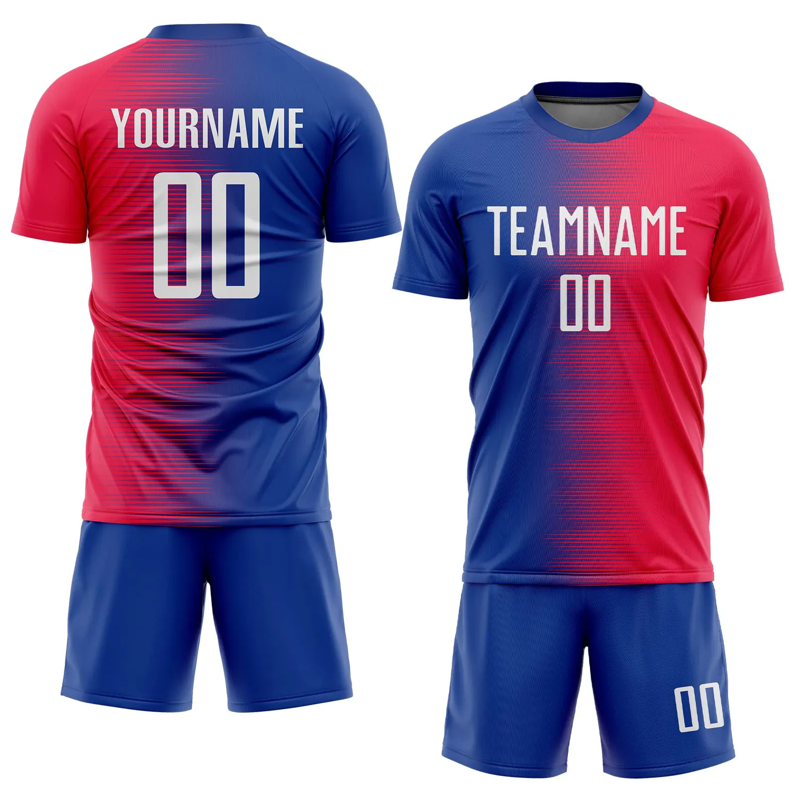 Latest Design Wholesale Custom Made Soccer Uniform Sublimation Printing Soccer Wear World Cup Football Wear Uniform Set