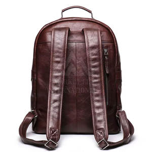 Servicio OEM, Diseño de Mochila de Cuero, Logotipo Personalizado, Mochila de Cuero para Viajes al Aire Libre - Product Image 3