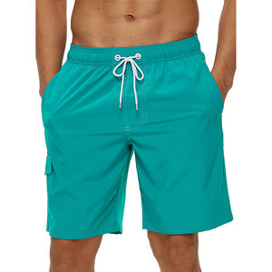 Pantalones cortos deportivos informales con estampado Multicolor para hombre, pantalones de playa a la moda con cintura elástica, cordón, cintura media, 2025 - Product Image 1