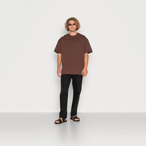 Top Men 100% Cotton <b>Patchwork</b> Plain Short Sleeve Oversized T-<b>Shirt</b> With Logo Print New Manufacture Solid Pattern Jersey Fabric - Product Image 5