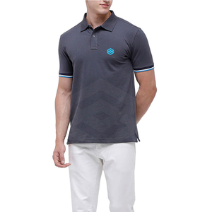 T-shirts polo style personnalisé uni à manches courtes pour hommes 100% coton polos grande taille à vendre - Product Image 2