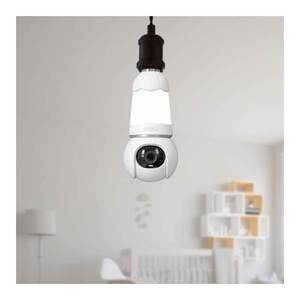 Cámara de Vigilancia IP E27 con Giro e Inclinación, Blanca, 2304x1296, Modelo S6DP 3M0WEB, Videocámara E27 - Product Image 4