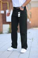 Jeans de Hombre, Corte Slim Fit Recto, Ecológicos, Desgastados, Vintage, Casuales, Elásticos, de Cintura Media, Coloridos, Estilo Urbano, con Logotipo