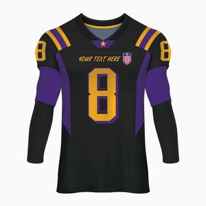 Maillot de football américain par sublimation respirant vente en gros usine personnalisée Oem Odm haute performance pour les clubs et les sports - Product Image 1