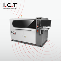 Máquina de Impresión de PCB I.C.T-1200 SMT, Máquina Automática de Impresión de Plantillas, Máquina de Serigrafía