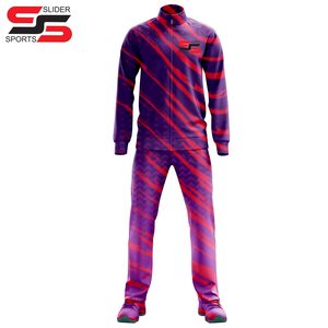 Chándal de poliéster para hombre, venta al por mayor, trajes de dos piezas con logotipo personalizado de alta calidad, chándal de color sólido para hombre - Product Image 6
