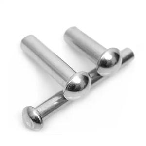 Rivet de casque GB871 en acier inoxydable à tête plate et ronde de haute qualité - Product Image 1