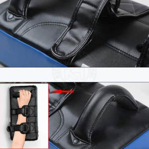 Almohadillas tailandesas de cuero de alta calidad para boxeo y entrenamiento de MMA ¡Almohadillas para patadas con escudo de golpe más vendidas! - Product Image 5