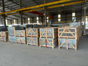 Bán buôn đá cuội basalt màu đen và màu xám flamed bề mặt lớn điên pavers bên ngoài đá tự nhiên cảnh quan đường lái xe Cubic - Product Image 6