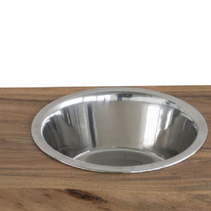 ชามให้อาหารสุนัขเป็นมิตรต่อสิ่งแวดล้อมชามสัตว์เลี้ยงทำจากสแตนเลสทนทานดีไซน์ไม่ลื่น - Product Image 5