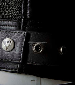 100% veste de moto en cuir de vachette et maille pour hommes nouveau Design veste de motard coupe-vent de Boomletcorp Sportswear - Product Image 3