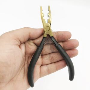 Alicates dorados y negros sostenibles con empuñadura negra Precio al por mayor Alicates de acero inoxidable de alta calidad Etiqueta personalizada aceptada - Product Image 6