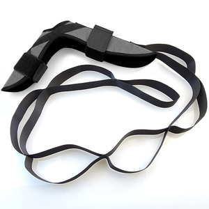 Entrenamiento Becerro Estiramiento No elástico Mano Loop Correa Pie Camilla Deporte Pierna Camilla Puerta Flexibilidad Entrenador pie Estiramiento - Product Image 4