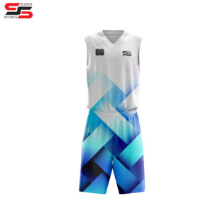 Robe en jersey de basket-ball avec design personnalisé maillot de basket-ball de performance en maille réversible maillot de basket-ball 4XL - Product Image 1