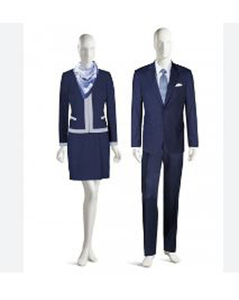 Uniformes de personal de limpieza de poliéster/algodón de alta calidad con etiqueta elegante profesional para servicio OEM de hombres y mujeres - Product Image 2