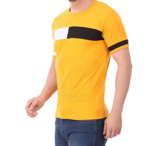 Nouveauté T-shirt pour homme Design minimaliste Tissu de haute qualité Coupe confortable Vêtements décontractés de tous les jours Prix de gros - Product Image 5