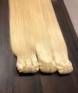 ผมบริสุทธิ์ของชาวอินเดีย100% ทอแบบคู่20 "#613ต่อผมมนุษย์แบบง่าย - Product Image 2