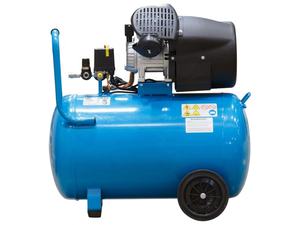 DGM 100L горизонтальный 2.2kW портативный 2-цилиндровый поршневой воздушный компрессор с прямым приводом 8 бар коаксиальный 220 В воздушный компрессор - Product Image 4