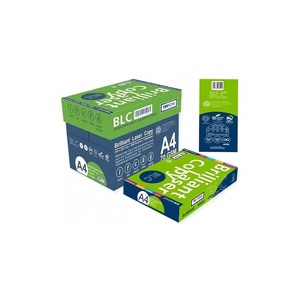 Papier de copie A4 de qualité export, brillant, laser, 100g, blanc, emballage personnalisé, haute qualité, vente en gros - Product Image 5