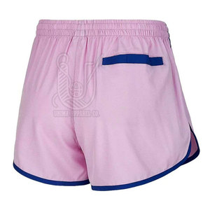 Shorts Deportivos para Mujer al por Mayor, Transpirables, de Secado Rápido, 100% Poliéster, Último Estilo, Color Sólido, Diseño Personalizado - Product Image 2