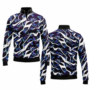 Chaqueta de sudor con cremallera de cuarto personalizada de alta calidad para hombres y mujeres, ropa deportiva para jóvenes, jersey de equipo de secado rápido - Product Image 6
