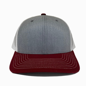 2 Tons Couleur Haute Qualité Coton Blanc Trucker Chapeaux Marque Personnalisée/Logo Personnel Sport Caps 6 Panel Hat Wholesale - Product Image 1