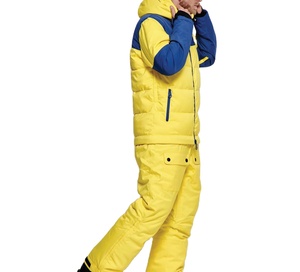 ชุดสกีขนแกะสำหรับผู้ชายเสื้อแจ็คเก็ตกันหิมะสำหรับผู้ชายเสื้อแจ็คเก็ตกันหนาวดีไซน์ตามสั่งและโลโก้ - Product Image 4