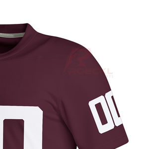 Camiseta de fútbol americano bordada 7 V 7 personalizada de alta calidad, camisetas de fútbol impresas al por mayor - Product Image 4