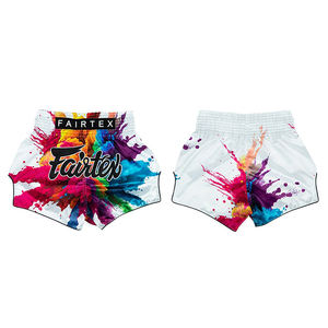 Shorts de combat Fairtex Fight Gear Muay Thai, personnalisés, de haute qualité, respirants, bande élastique, shorts de boxe MMA - Product Image 6