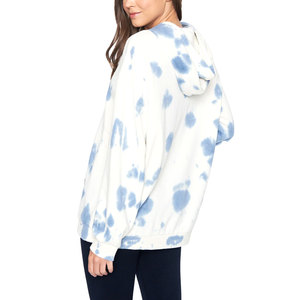 À la mode et élégant 100% coton pull à capuche pour femmes poids léger avec design imprimé pour la saison d'hiver Logo avant - Product Image 2