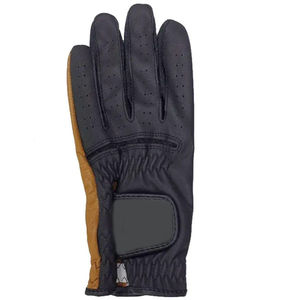 Gants de golf élégants en cuir Cabretta en gros pour adultes Logo OEM haut de gamme Paume antidérapante Accessoire de golf tout temps - Product Image 3