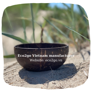 ชามกะลาร้อนสำหรับเทียนเวียดนามพร้อมโลโก้เลเซอร์ฟรีสำหรับใช้ทำโดยเวียดนาม Eco2go - Product Image 6