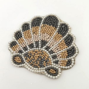 ที่รองแก้วลูกปัดสุดน่ารัก คลาสสิก หลากสี คุณภาพเยี่ยม ทำด้วยมือ เป็นมิตรกับสิ่งแวดล้อม ขนาดสั่งทำได้ สำหรับงานปาร์ตี้ งานแต่งงาน - Product Image 6